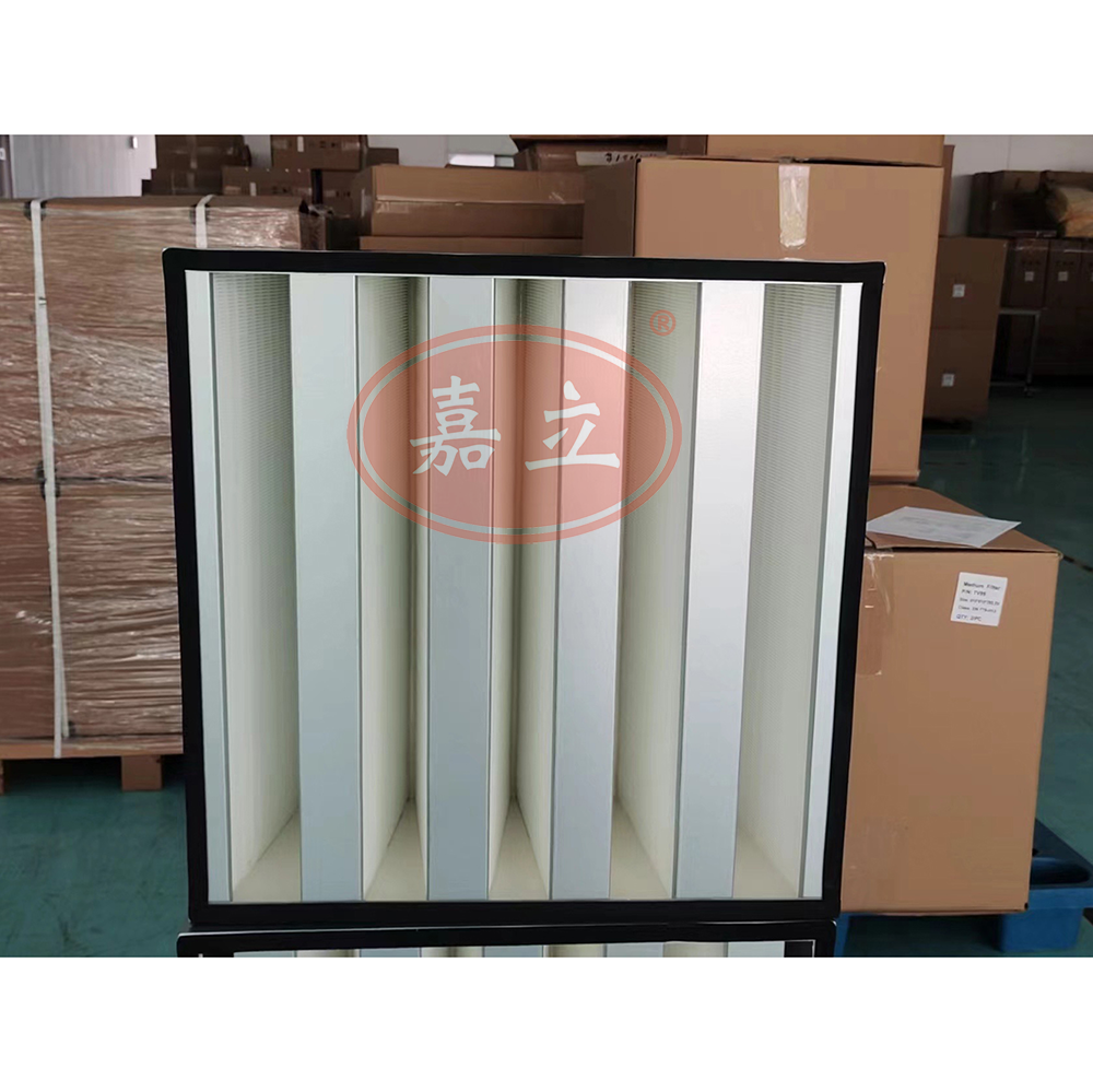 涿州W型V型密褶式箱式过滤器